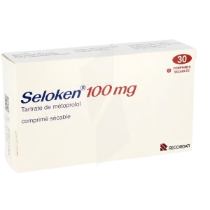 Seloken 100 Mg, Comprimé Sécable