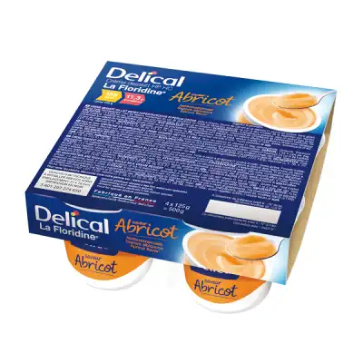 Delical Crème La Floridine Hp Hc Nutriment Abricot 4pots/200g à PARON