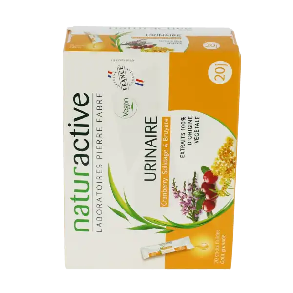 Naturactive Phytothérapie Fluides Solution Buvable Urinaire 20sticks/10ml