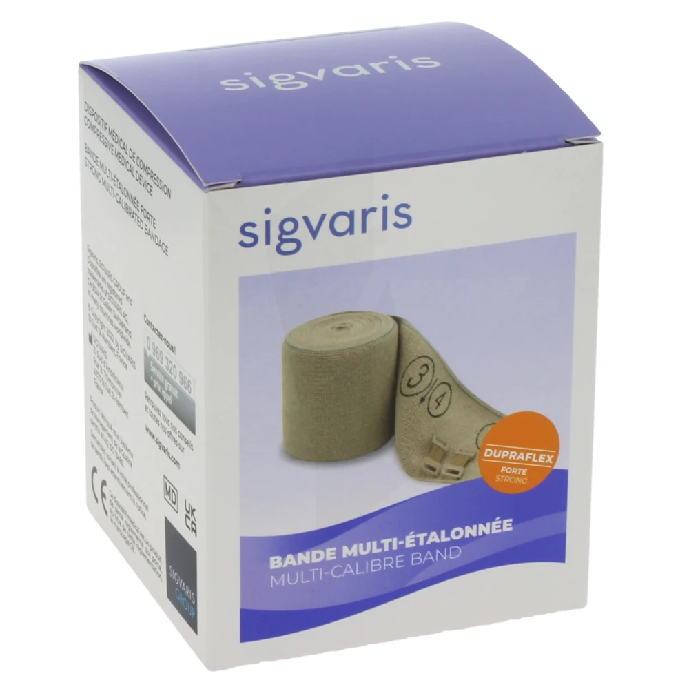 Sigvaris Dupraflex Bande Content Multi-étalonnée Forte 10cmx3m