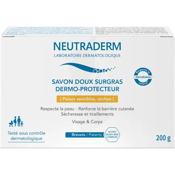 Neutraderm Savon Doux Surgras Dermo-protecteur 200g