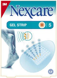 Nexcare Gel Strips, Bt 5