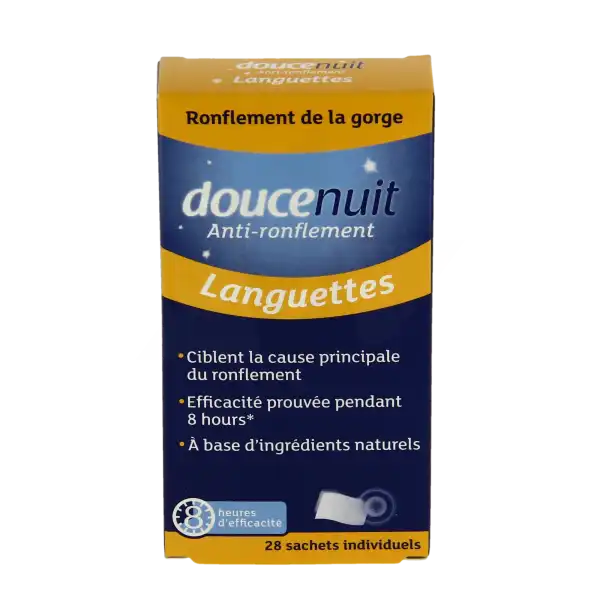 Doucenuit Antironflement Languettes, Sachet 28