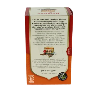 Yogi Tea Tisane Ayurvédique Réglisse Bio 17 Sachets/1,8g