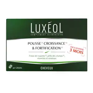 Luxeol Pousse Croissance & Fortification Gélules B/90 à NANTERRE