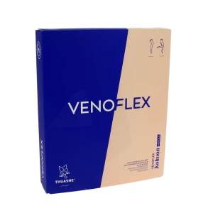 Venoflex Kokoon Absolu 2 Bas Cuisse+ Femme Noir Taille 3l