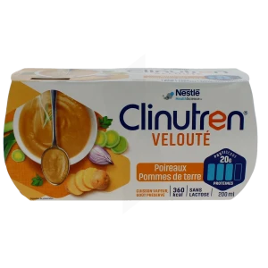 Clinutren Soupe Vel Nutrim Poir Pdt 4/200ml