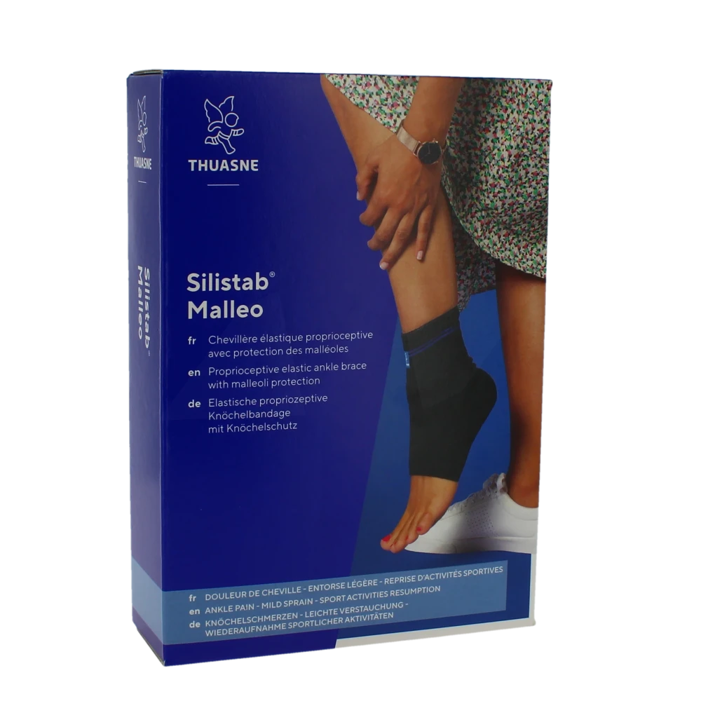 Thuasne Silistab Malleo Chevillère Noir Taille 2