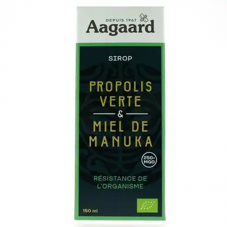 Aagaard Sirop Propolis Verte & Miel De Manuka 150ml