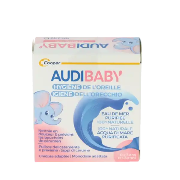 Audibaby Solution Auriculaire 10 Unidoses/2ml