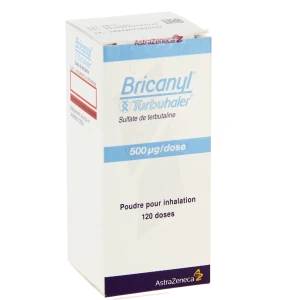 Bricanyl Turbuhaler 500 Microgrammes/dose, Poudre Pour Inhalation