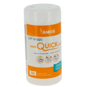 Anios Quick Wipes Lingettes Désinfectantes Action Rapide B/120