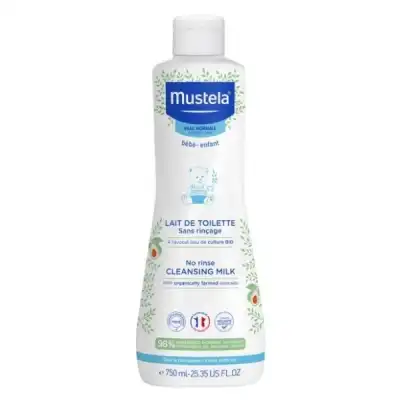 Mustela Bebe Enfant Lait De Toilette Fl/750ml à Dreux