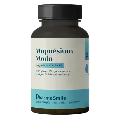 Pharmasmile Magnésium Marin B6 Gélules Pot/90 à NOROY-LE-BOURG