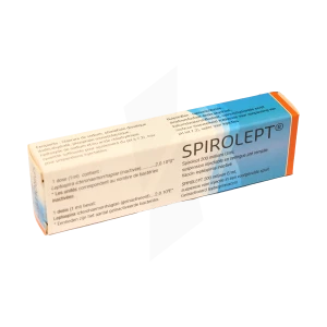Spirolept 200 Millions U/ml, Suspension Injectable En Seringue Préremplie. Vaccin Leptospires Inactivé