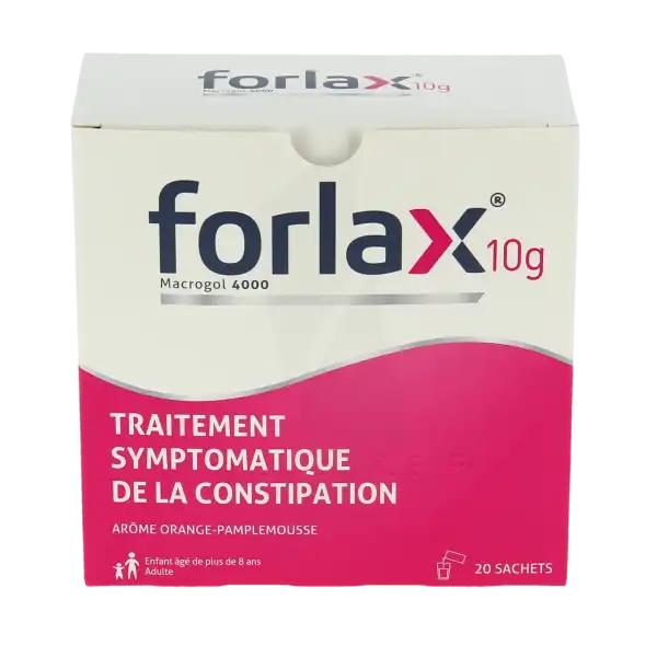 Forlax 10 G, Poudre Pour Solution Buvable En Sachet