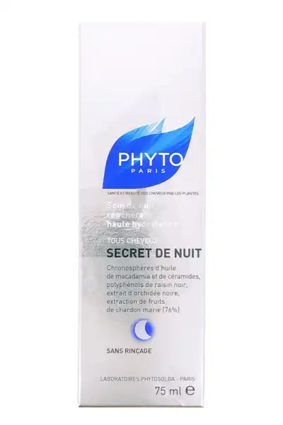 Secret De Nuit Soin Regenerant Phyto 75ml