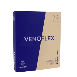 Venoflex Kokoon Absolu 2 Bas Cuisse Femme Noir Taille 3n