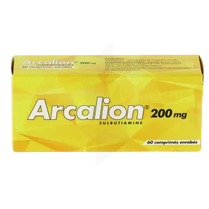 Arcalion 200 Mg, Comprimé Enrobé 2plq/30 (60)