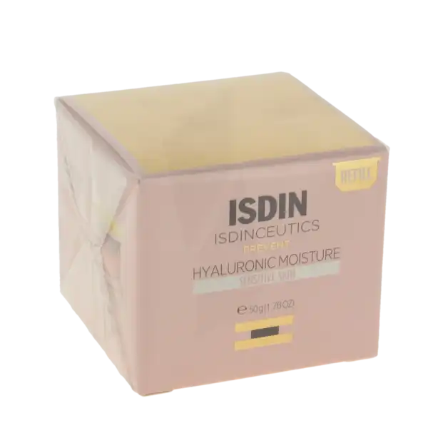 Isdin Hyaluronic Moisture Crème Peaux Sensibles Recharge/50g