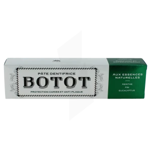 Botot Dentifrice Menthe Pin Eucalyptus 75ml