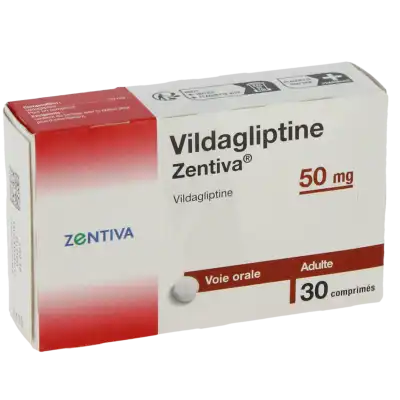 Vildagliptine Zentiva 50 Mg, Comprimé à Bordeaux