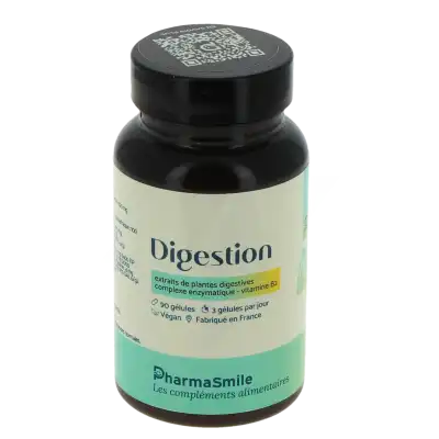 Pharmasmile Digestion Gélules Pot De 90 à BU