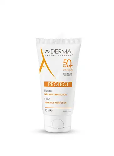 Aderma Protect Fluide Très Haute Protection 50+ 40ml