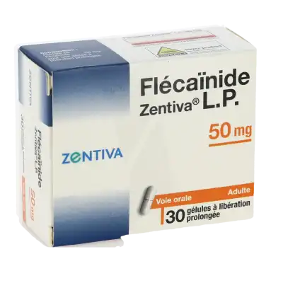 Flecainide Zentiva Lp 50 Mg, Gélule à Libération Prolongée à Hagetmau