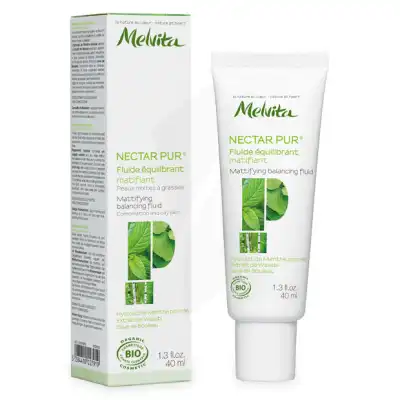 Melvita Nectar Pur Fluide Hydratant Matifiant T/40ml à SENNECEY-LÈS-DIJON