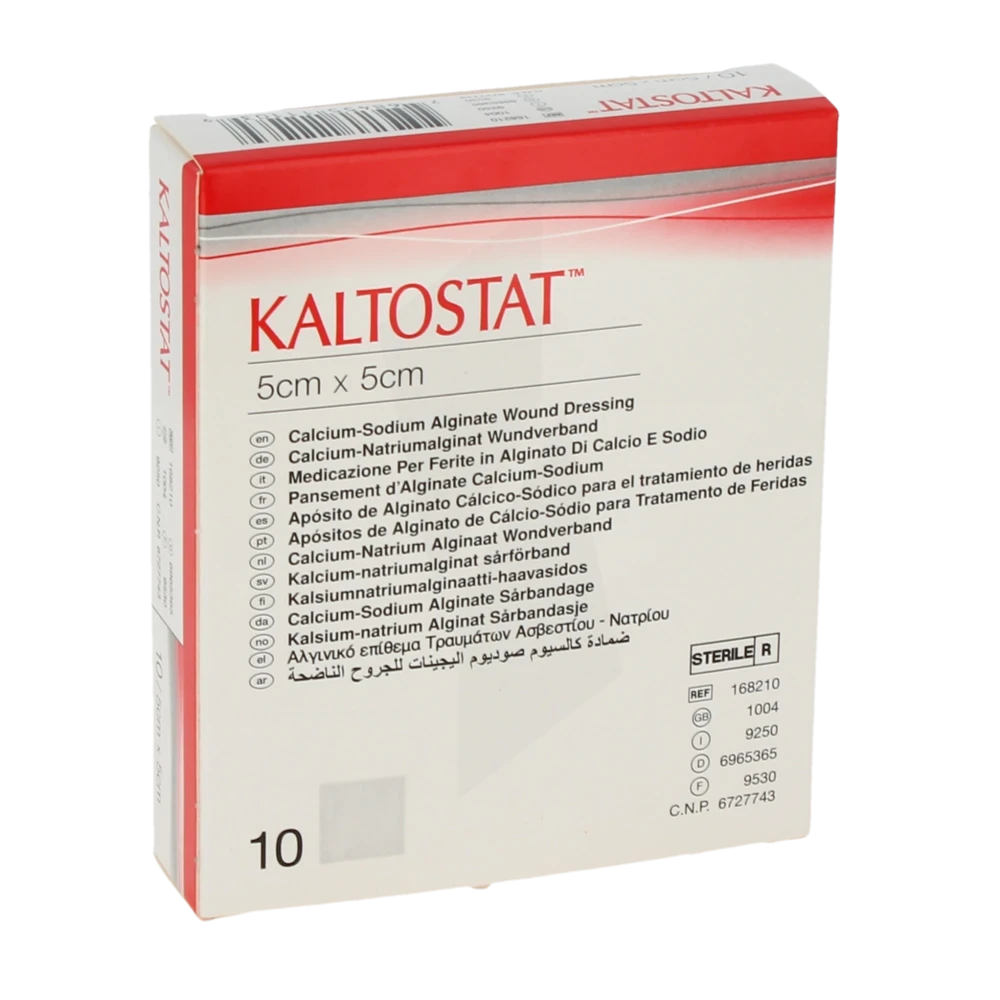 Kaltostat Pans Absorbant 5x5cm B/10