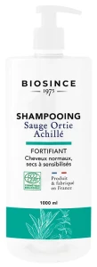 Biosince 1975 Shampooing Sauge Ortie Achillée Fortifiant 1l