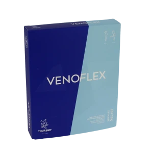 Venoflex Secret 2 Bas Antiglisse Femme Marine T3n