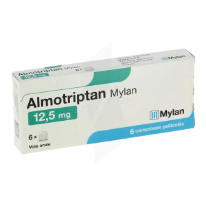 Almotriptan Viatris 12,5 Mg, Comprimé Pelliculé