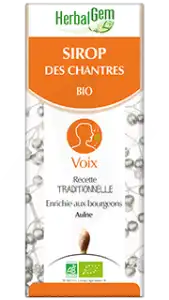 Herbalgem Sirop Bio Des Chantres 150ml à SAINT-VALLIER