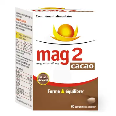 Mag 2 Cacao Cpr À Croquer Fl/60 à LE BARP