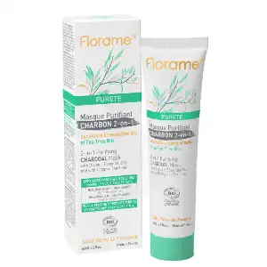 Acheter Florame Masque purifiant charbon 2 en 1 T/65ml à Fargues-  Saint Hilaire