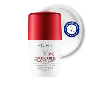 Vichy Deodorant Dermo-tolerance Détranspirant Anti-odeur Transpiration Excessive Roll-on/50ml