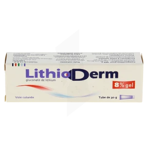 Lithioderm 8 %, Gel