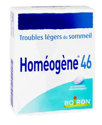Boiron Homéogène 46 Comprimés Orodispersibles Plq/60 à AMBARÈS-ET-LAGRAVE