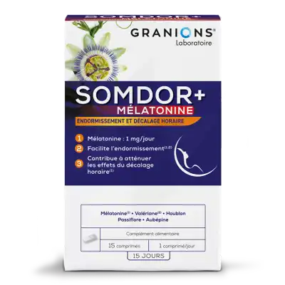 Granions Somdor+ Mélatonine Comprimés B/15 à Libourne