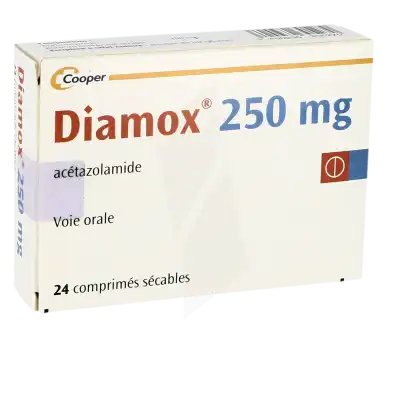 Diamox 250 Mg, Comprimé Sécable à La Ricamarie