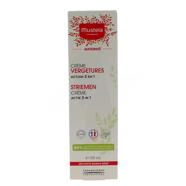 Mustela Crème Vergetures 150 Ml