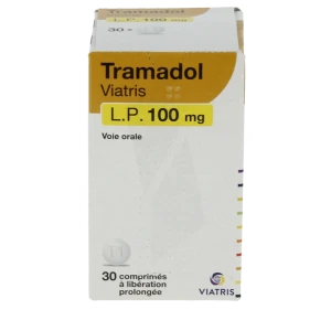 Tramadol Viatris Lp 100 Mg, Comprimé à Libération Prolongée