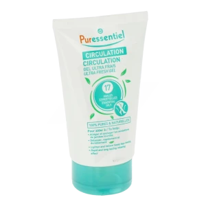 Puressentiel Circulation Gel Ultra-frais Circulation Aux 17 Huiles Essentielles - 125 Ml