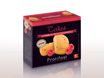 Protifast Cake Pépites Framboise B/5 à Cholet