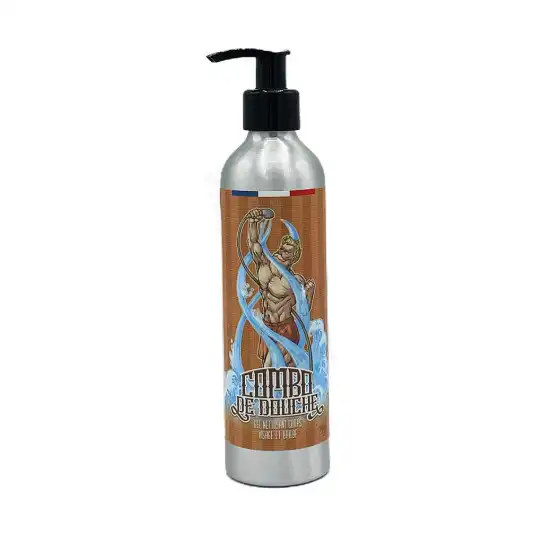 Ça Va Barber ! Combo De Douche "a La Maximus" Nettoyant Visage, Corps Et Barbe 250ml