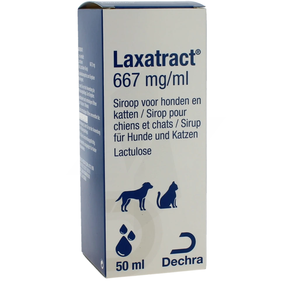 Laxatract 667 Mg/ml Sirop Pour Chiens Et Chats, Sirop