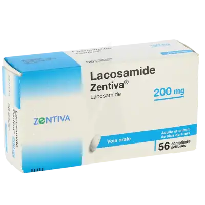 Lacosamide Zentiva 200 Mg, Comprimé Pelliculé à Bordeaux