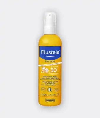 Mustela Solaire Spf50+ Spray Fl/200ml à SEYNOD
